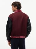 Multi Wool Blend Varsity Jacket With Cashmere  Men