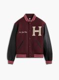 Multi Wool Blend Varsity Jacket With Cashmere  Men