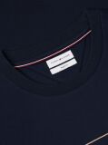 Blue T-Shirt Tricotat Cu Logo  Barbati