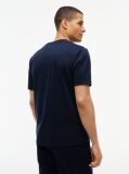 Blue T-Shirt Tricotat Cu Logo  Barbati