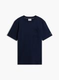Blue T-Shirt Tricotat Cu Logo  Barbati