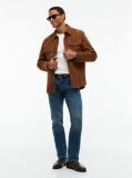 Blue Blugi Denton Cu Croiala Slim Si Dreapta  Barbati