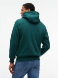 Verde Hanorac Cu Fleece Si Logo Brodat  Barbati