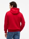 Rosu Hanorac Cu Fleece Si Logo Brodat  Barbati