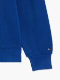 Blue Bluza De Trening Din Terry Cu Guler Rotund Si Logo 1985  Barbati