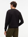 Negru Bluza De Trening Tricotata Cu Logo  Barbati