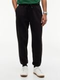 Black Intechno Knit Cuffed Joggers  Men