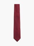 Rosu Cravata New York Label Din Matase Jacquard  Barbati