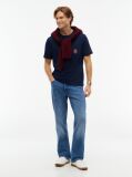 Blue Crest T-Shirt Din Bumbac Cu Buzunar  Barbati
