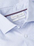 Blue Slim Fit Oxford Stripe Shirt  Men