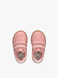 Roz Sneakers Low Cut Cu Velcro Si Flag  Fete