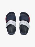 Multi Logo Hook And Loop Sandals  Kids Unisex