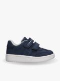 Blue Low Cut Velcro Sneakers  Kids Unisex
