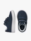 Blue Low Cut Velcro Sneakers  Kids Unisex