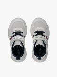Alb Sneakers Mesh Cu Velcro Si Steag  Copii unisex