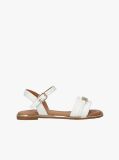 Alb Sandale Cu Placuta Th Monogram  Fete