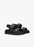 Negru Sandale Cu Placuta Th Monogram  Fete