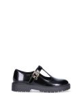 Negru Pantofi Low Cut Cu Toc In Stil Block  Fete