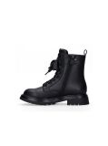 Black Lace-Up Ankle Boots  Girls