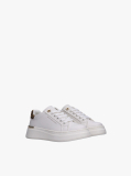Alb Sneakers Cu Siret  Fete