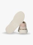 Bej Sneakers TH Monogram Cu Detalii Metalice  Fete