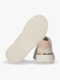 Bej Sneakers TH Monogram Cu Detalii Metalice  Fete