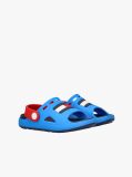 Multi Colour-Blocked Rubberised Flag Sandals  Kids Unisex
