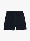 Blue Essential Flag Embroidery Mid Length Swim Shorts  Boys