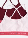 Multi 2-Pack Crossover Strap Unpadded Bralettes  Girls
