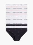 Multi Set de 7 Chiloti Cu Logo Imprimat Pe Talie  Fete