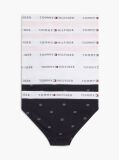 Multi Set de 7 Chiloti Cu Logo Imprimat Pe Talie  Fete