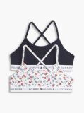 Blue 2-Pack Signature Essential Print Bralettes  Girls