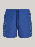 Blue Pantaloni Scurti De Baie TH Monogram   Barbati