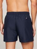 Blue Original Logo Mid Length Swim Shorts  Men