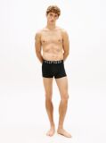 Black 3-Pack Logo Waistband Trunks  Men