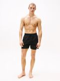 Negru Pantalon Scurt De Baie Essential Lungime Medie  Barbati