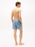 Blue Pantalon Scurt De Baie Signature Logo Lungime Medie  Barbati