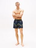 Multi Print Mid Length Swim Trunks  Men