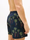 Multi Print Mid Length Swim Trunks  Men