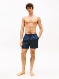 Blue Print Mid Length Swim Trunks  Men