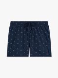 Blue Print Mid Length Swim Trunks  Men