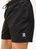 Negru Pantalon Scurt De Baie Th Monogram Lungime Medie  Barbati