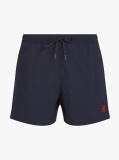 Blue TH Monogram Mid Length Swim Trunks  Men