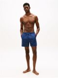 Blue Original Ithaca Stripe Mid Length Swim Shorts  Men