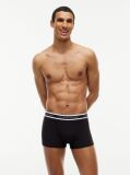 Black 3-Pack Signature Logo Waistband Trunks  Men