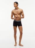 Black 3-Pack Signature Logo Waistband Trunks  Men