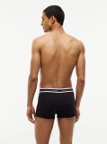 Black 3-Pack Signature Logo Waistband Trunks  Men