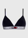 Negru Sutient Triunghi Logo Underband Unlined  Femei