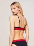 Blue Logo Underband Unlined Triangle Bra  Women