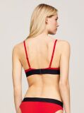 Rosu Sutient Triunghi Logo Underband Unlined  Femei